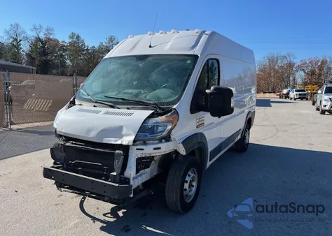 2018 Ram Promaster 2500 2500 High from USA, damaged, VIN 3C6TRVCG2JE100738